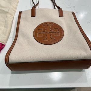 Tori Burch Ella canvas tote bag